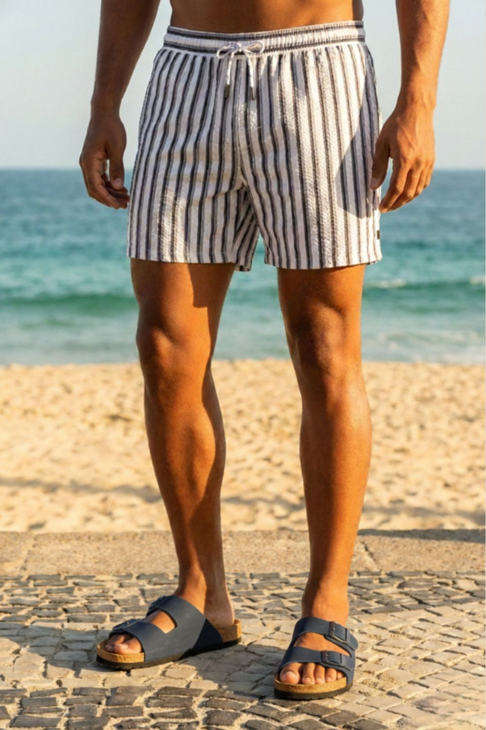 Sandalia Sartong Tarquinia Navy em azul2