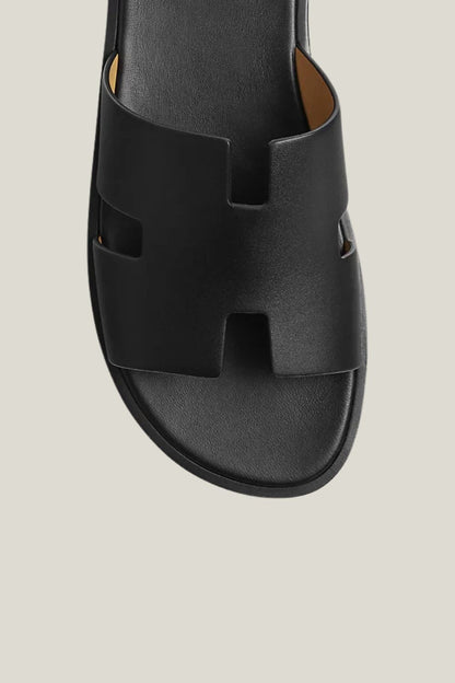 Sandalia masculina Sartong Bar Black em preto5