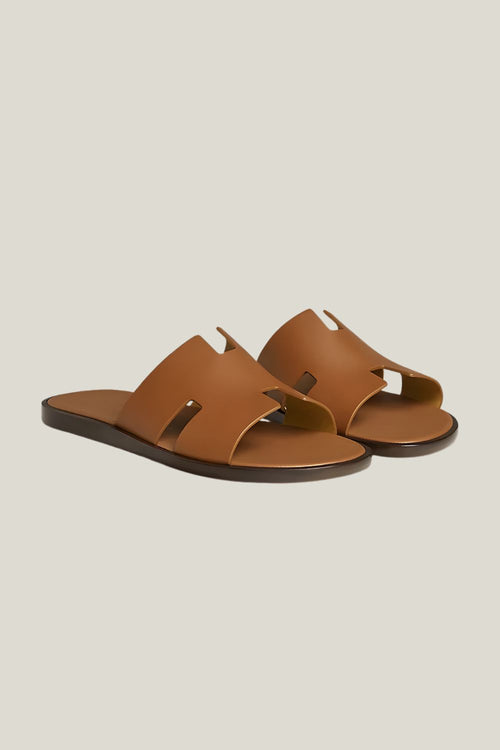 Sandalia masculina Sartong Bar Brown em marrom