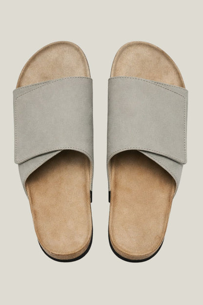 Sandalia masculina Sartong Feltre Slate em cinza3
