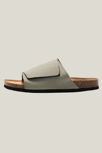 Sandalia masculina Sartong Feltre Slate em cinza4