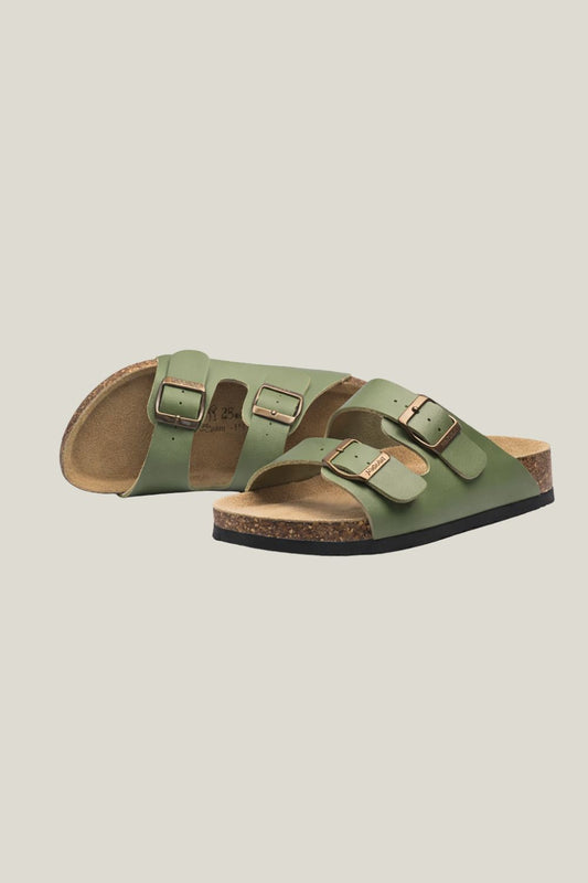 Sandalia masculina Sartong Izola Army em verde