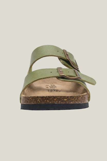 Sandalia masculina Sartong Izola Army em verde5