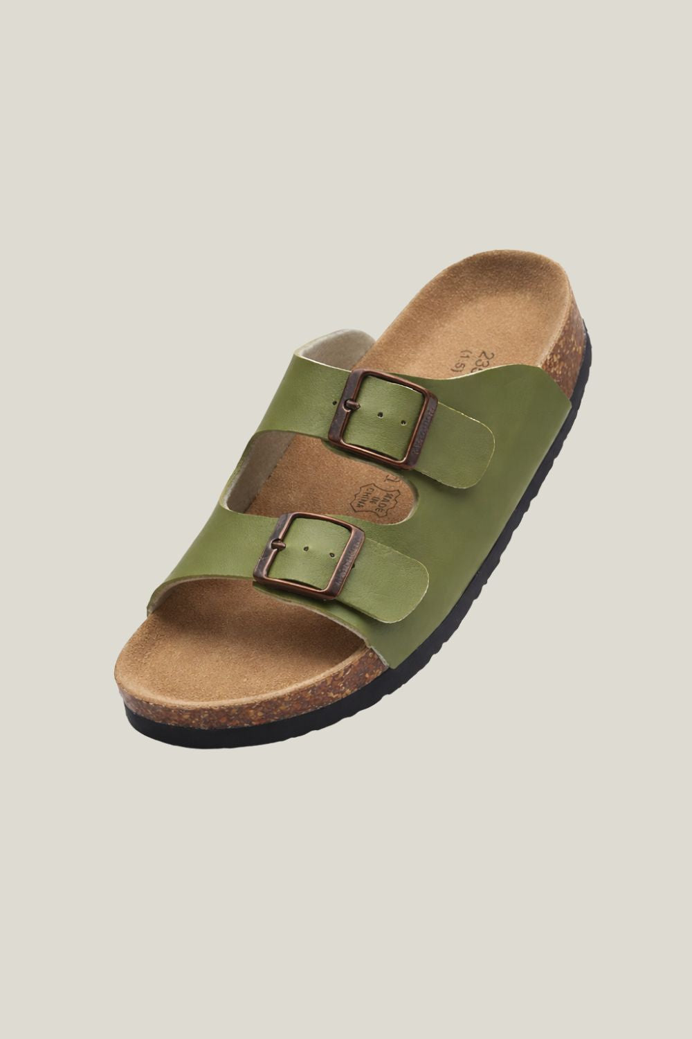 Sandalia masculina Sartong Izola Army em verde6