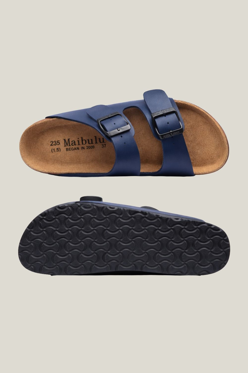 Sandalia masculina Sartong Izola Navy em azul