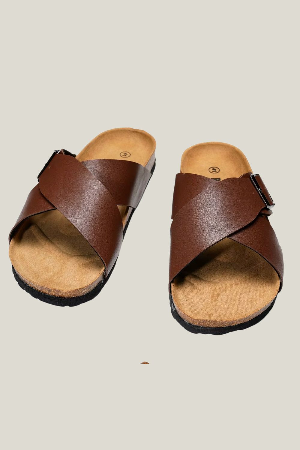 Sandalia masculina Sartong Montreal Brown em marrom4