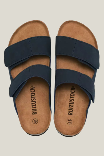 Sandalia masculina Sartong Perth Navy em azul2