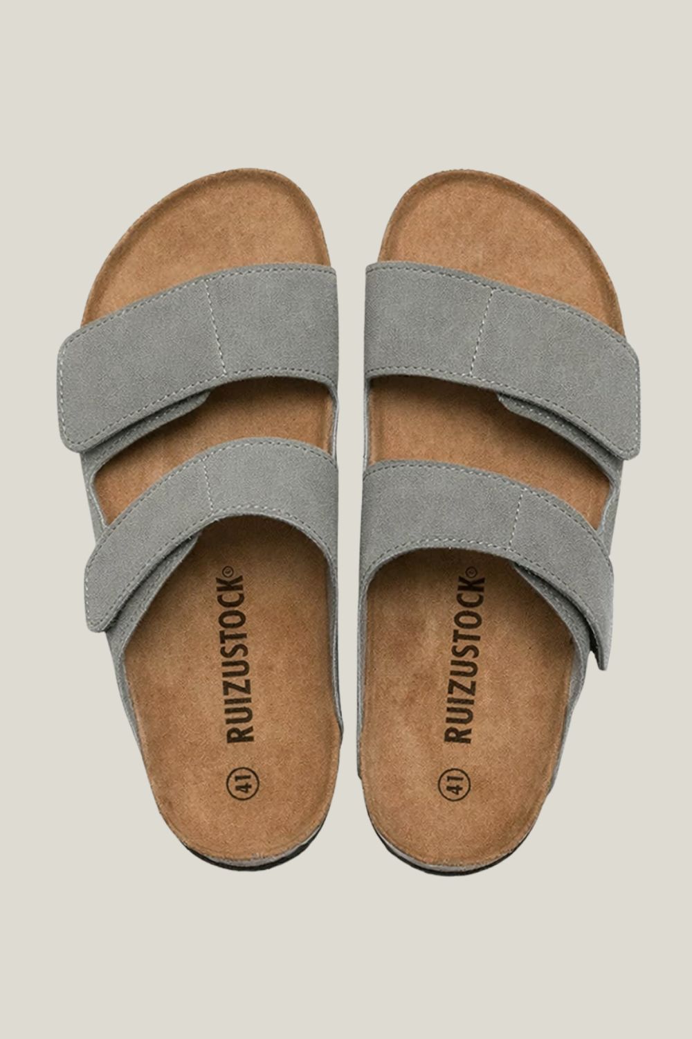 Sandalia masculina Sartong Perth Slate em cinza3