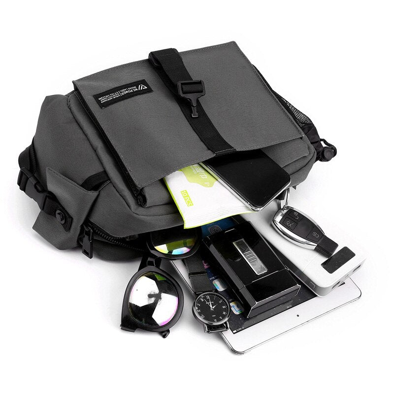 Bolsa de Ombro Nylon Luxo Incomparável Sartong Gubbio®