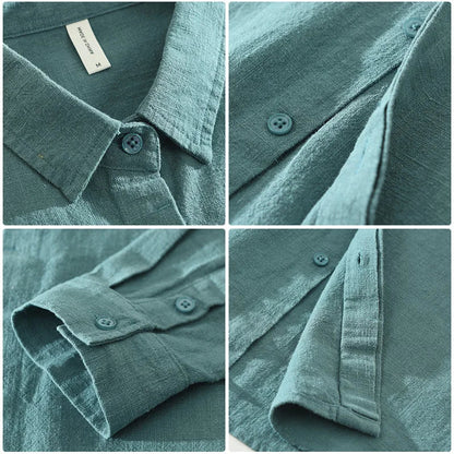 Camisa Casual Linho Sartong Delgada®