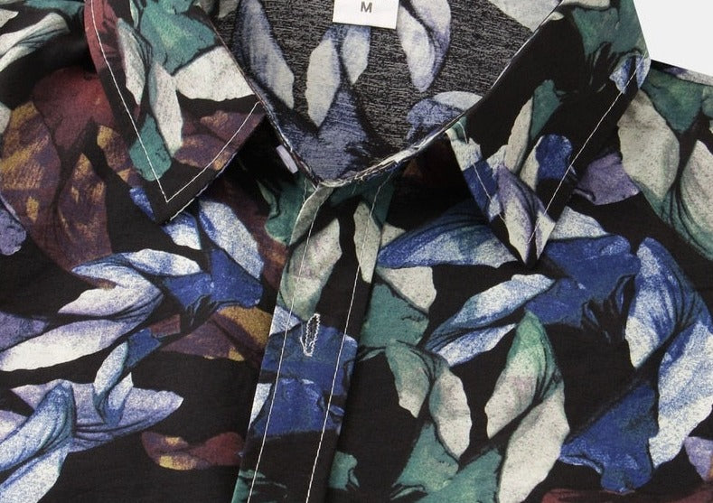 Camisa Casual Algodão Leve Confortável Modelagem Solta Para Uso Diário Sartong Santander®