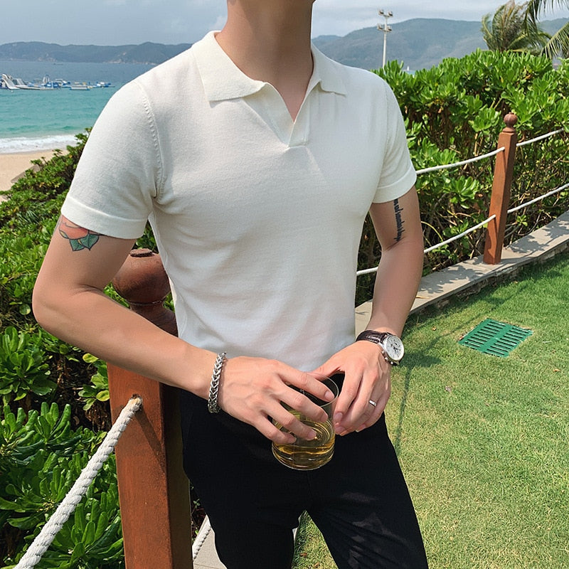 Camisa Polo Masculina Tricot Premium Sartong Porto San Tomar®