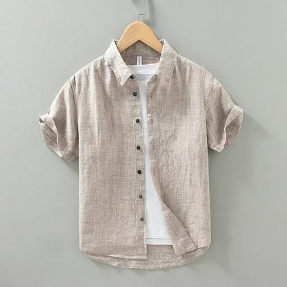 Camisa Linho Puro Anos De Tradição Casual Refinado Estilo Old Money Sartong Vence®