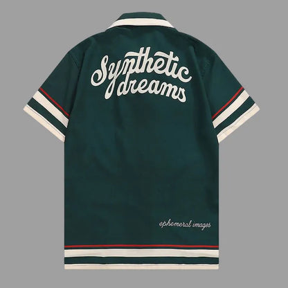 Camisa Casual Sofisticada Luxuosa Poliéster Premium Refinado Sartong Sevilha®