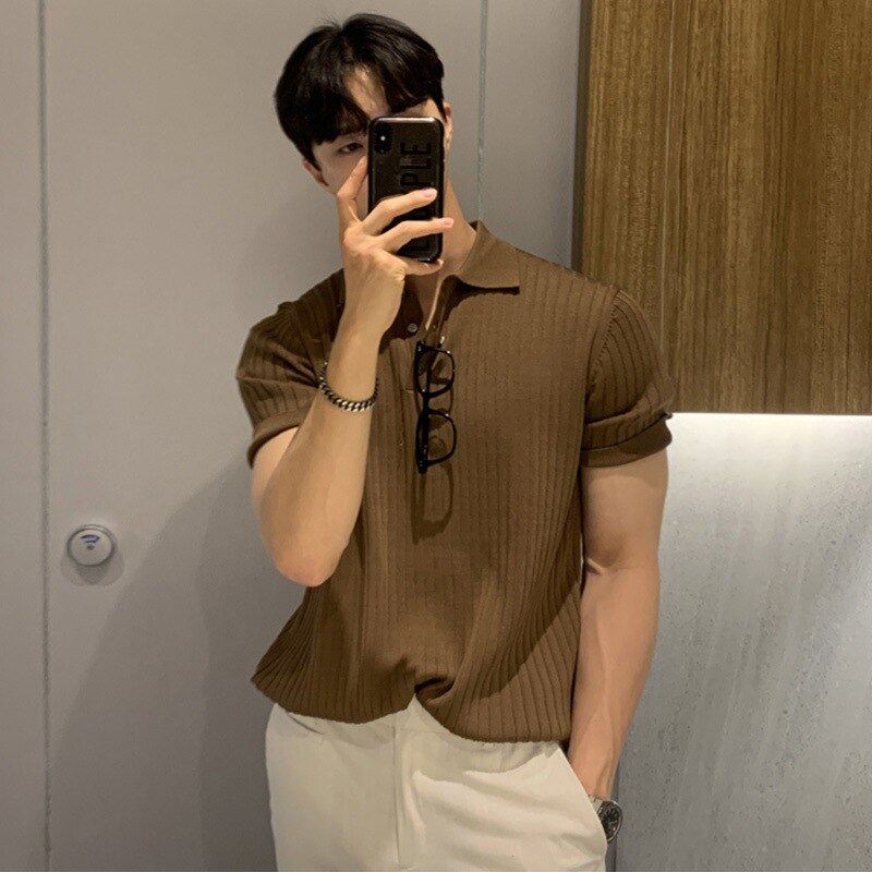 Camisa Polo Clássica Tricot Luxo Slim Justo Sartong San Madeira®