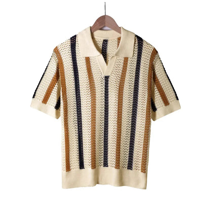 Camisa Crochê Italiano Casual Sofisticado Atemporal Superior Exclusivo Sartong Vieux®