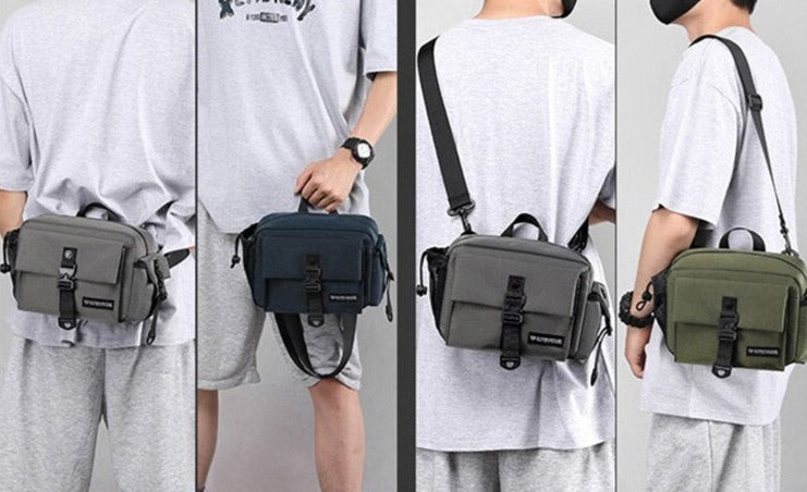 Bolsa de Ombro Nylon Luxo Incomparável Sartong Gubbio®