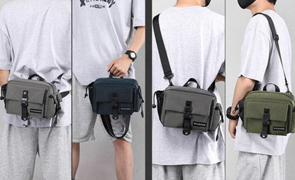 Bolsa de Ombro Nylon Luxo Incomparável Sartong Gubbio®