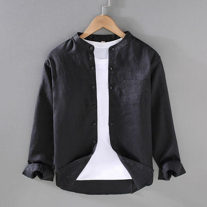 Camisa Social Linho Artesanal Elegante Exclusivo Slim Clássico Premium Sartong Formentor®