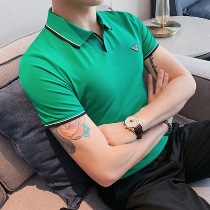 Camisa Polo Algodão Puro Egípcio Conforto Justo ao Corpo Sartong Durham®