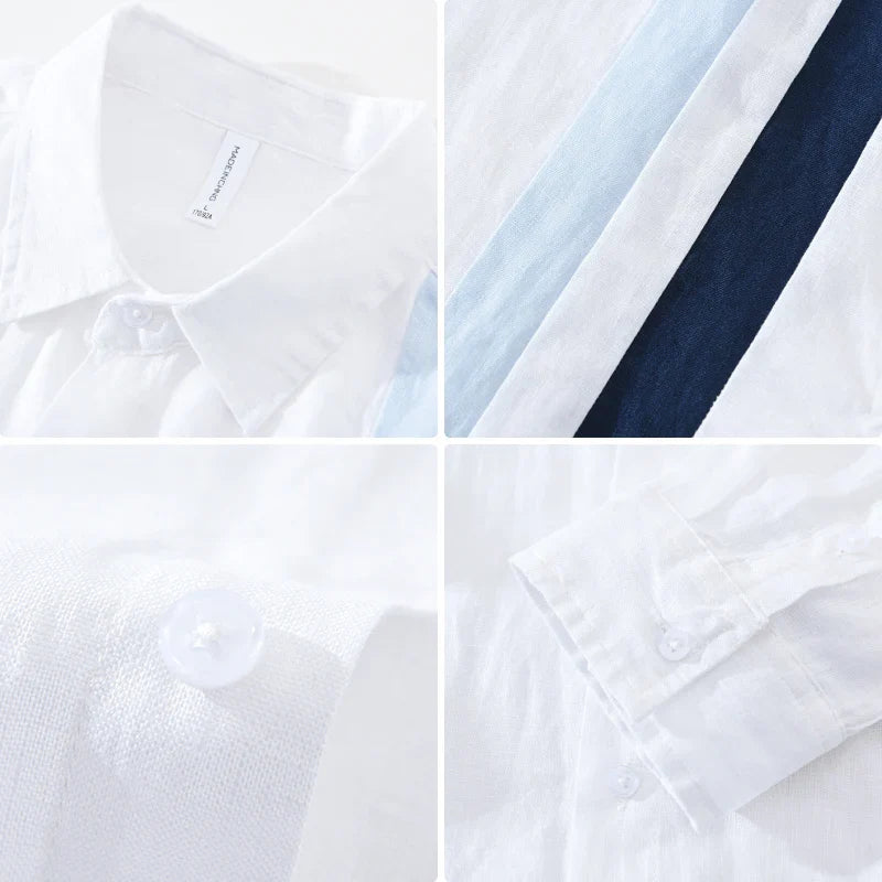 Camisa Linho Puro Casual Sartong Waterford®