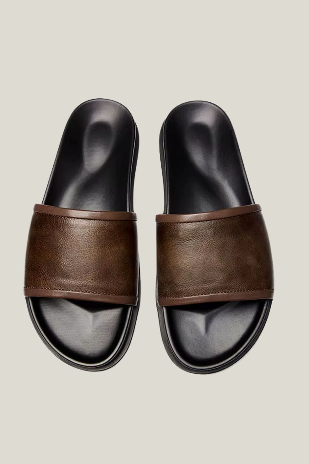 Slide Sartong Comacchio Brown em marrom4