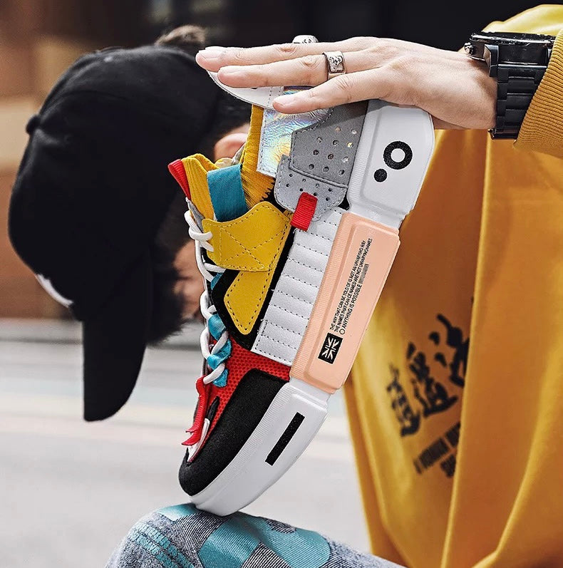 Tênis Casual Luxuoso Atemporal Contemporâneo Colorido Premium Exclusivo Soft Sartong Klosters®