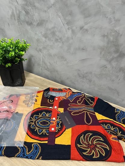 Camisa Casual Gola Padre Sartong Cannes®