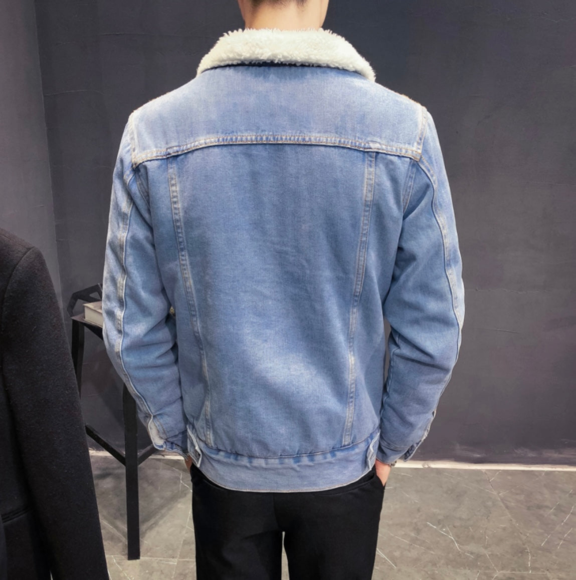 Jaqueta Masculina Elegante Sofisticado Capuz Premium Inverno Artesanal Sartong Namur®