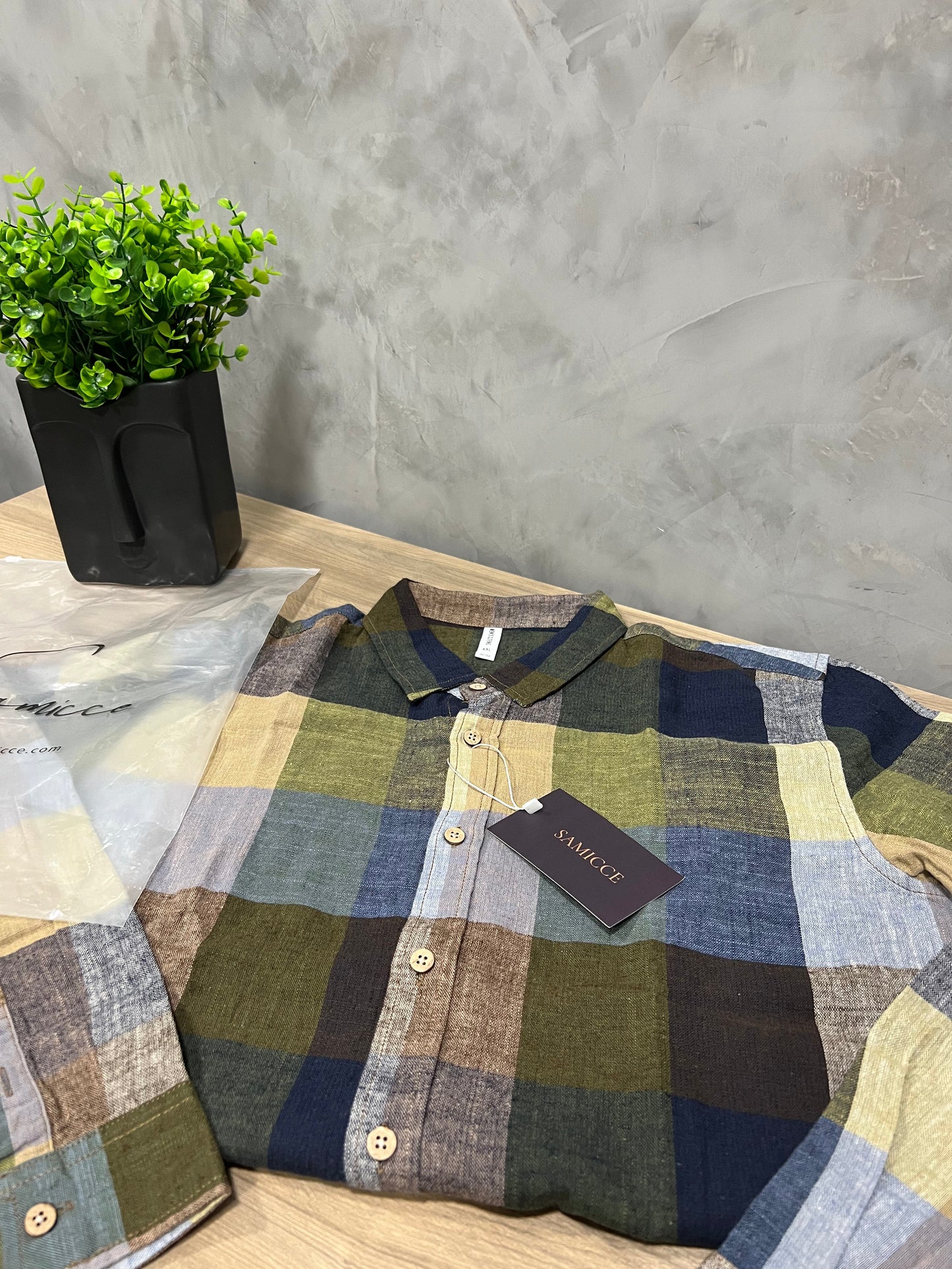 Camisa Social Linho Slim Sartong Zermatt®