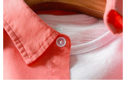 Camisa Social Slim Linho Puro Clássica Alfaiataria Refinada Acabamento Premium Sartong Marselha®