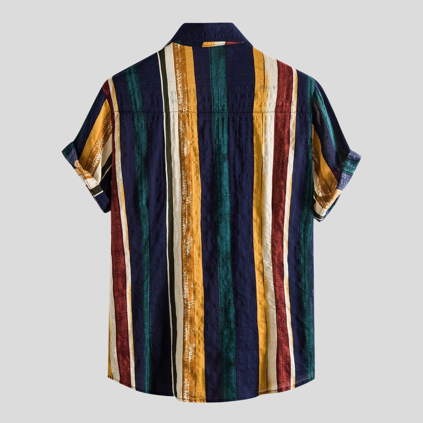 Camisa Casual Masculina Premium Ultra Leve Algodão Puro De Alta Qualidade Tecelagem Leve Sartong San Honfleur®