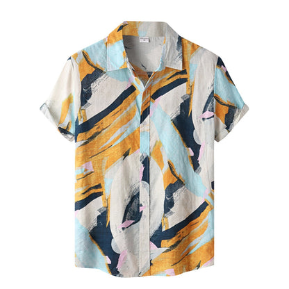 Camisa Masculina Casual Algodão Sartong Fluore®