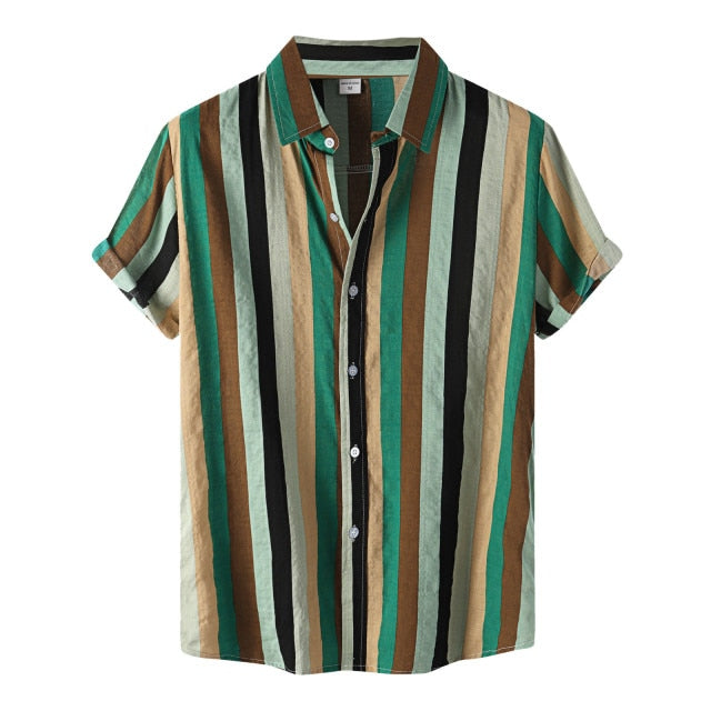 Camisa Casual Algodão Poliéster Tecido Leve Sartong Dublin®