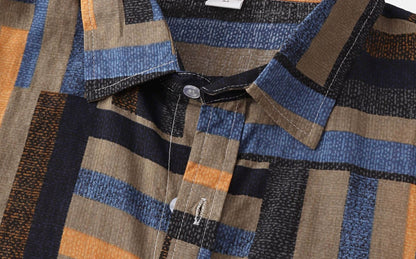 Camisa Social Algodão Sedosa Luxuosa Solto Elegante Sartong Alesund®