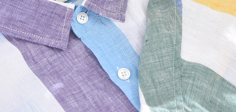 Camisa Linho Puro Premium Extra Slim Fit Distinto Sartong Ericeira®