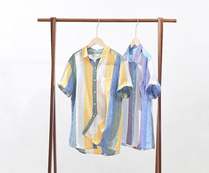 Camisa Linho Puro Premium Extra Slim Fit Distinto Sartong Ericeira®