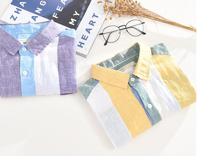 Camisa Linho Puro Premium Extra Slim Fit Distinto Sartong Ericeira®