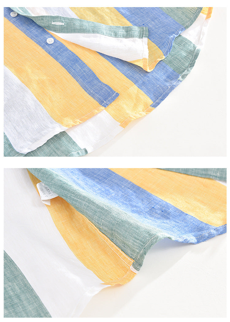 Camisa Linho Puro Premium Extra Slim Fit Distinto Sartong Ericeira®