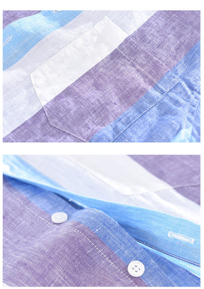 Camisa Linho Puro Premium Extra Slim Fit Distinto Sartong Ericeira®