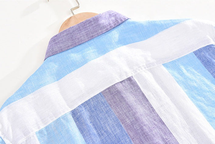 Camisa Linho Puro Premium Extra Slim Fit Distinto Sartong Ericeira®