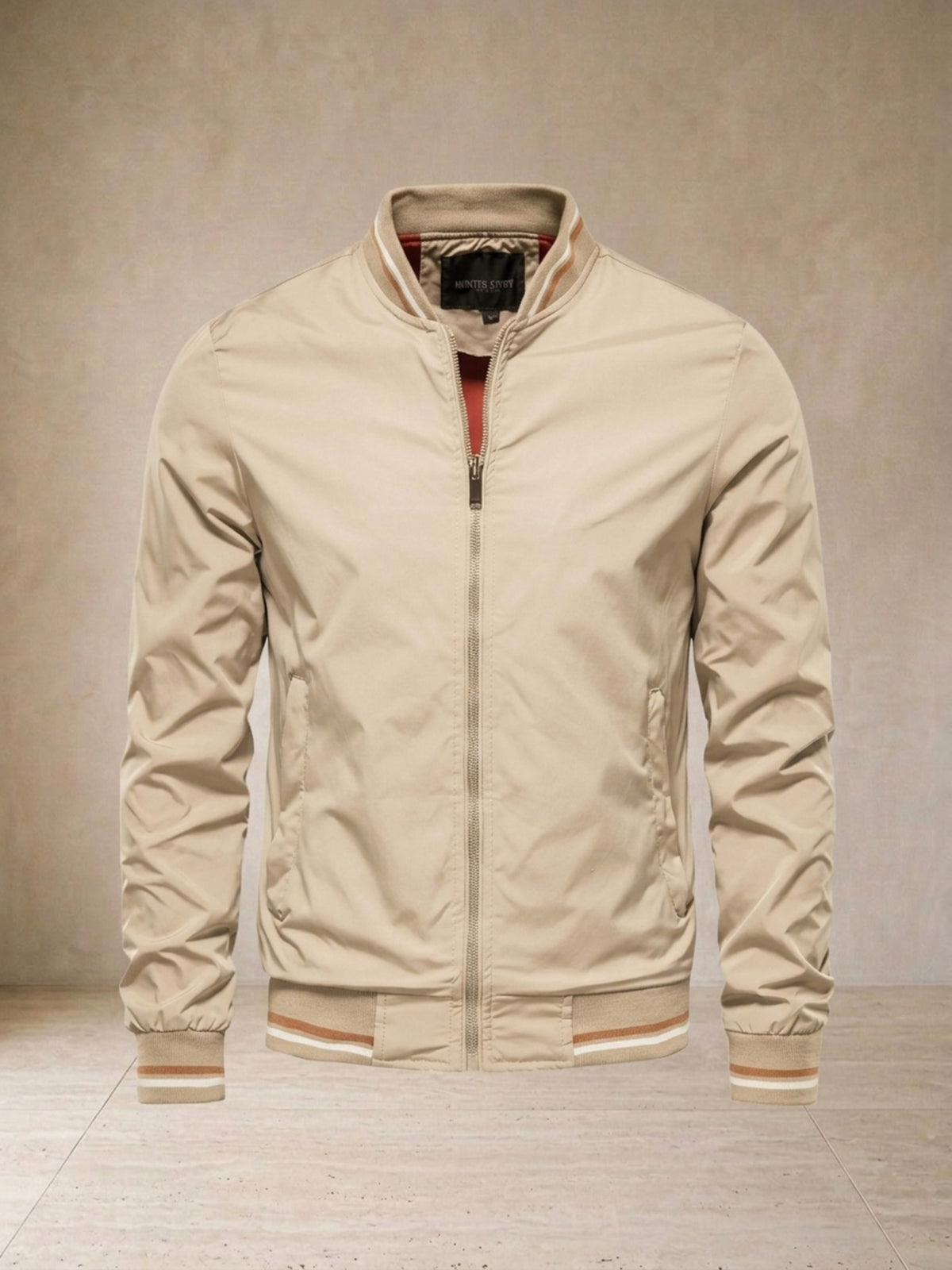 Caqui | Jaqueta casual Sartong Amsterdam caqui – peça sozinha, foto de produto