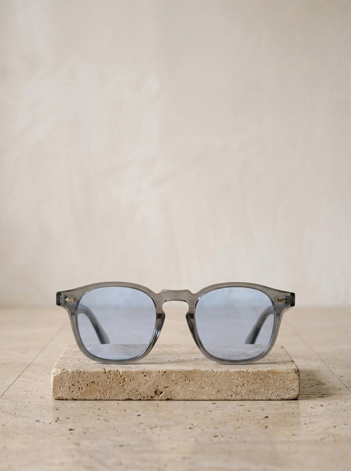 Cinza/Azul | Óculos Aosta cinza/azul – peça sozinha, foto de produto