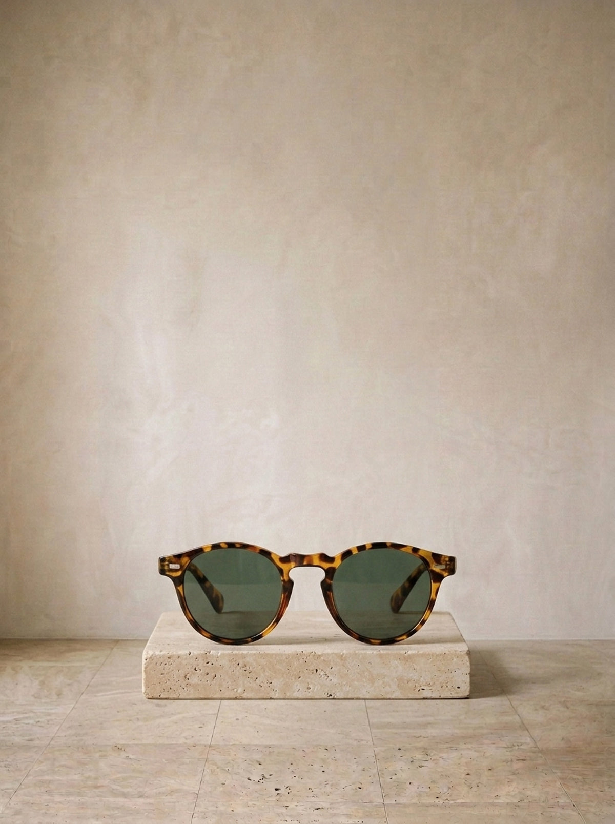 Leopardo/Verde | Óculos de sol Asolo leopardo/verde – peça sozinha, foto de produto