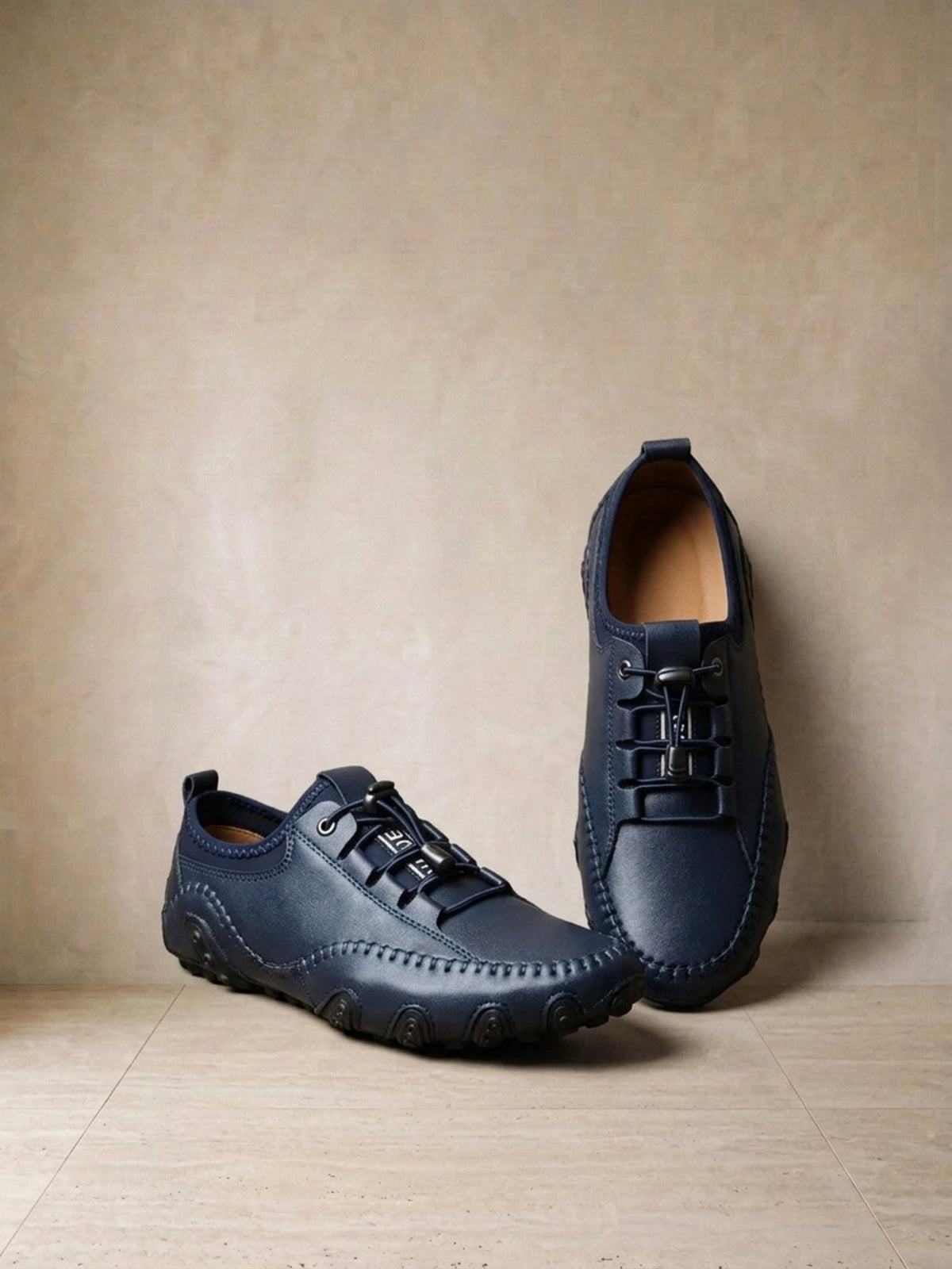 Azul | Sapato social Bellinzona azul – par sozinho, foto de produto
