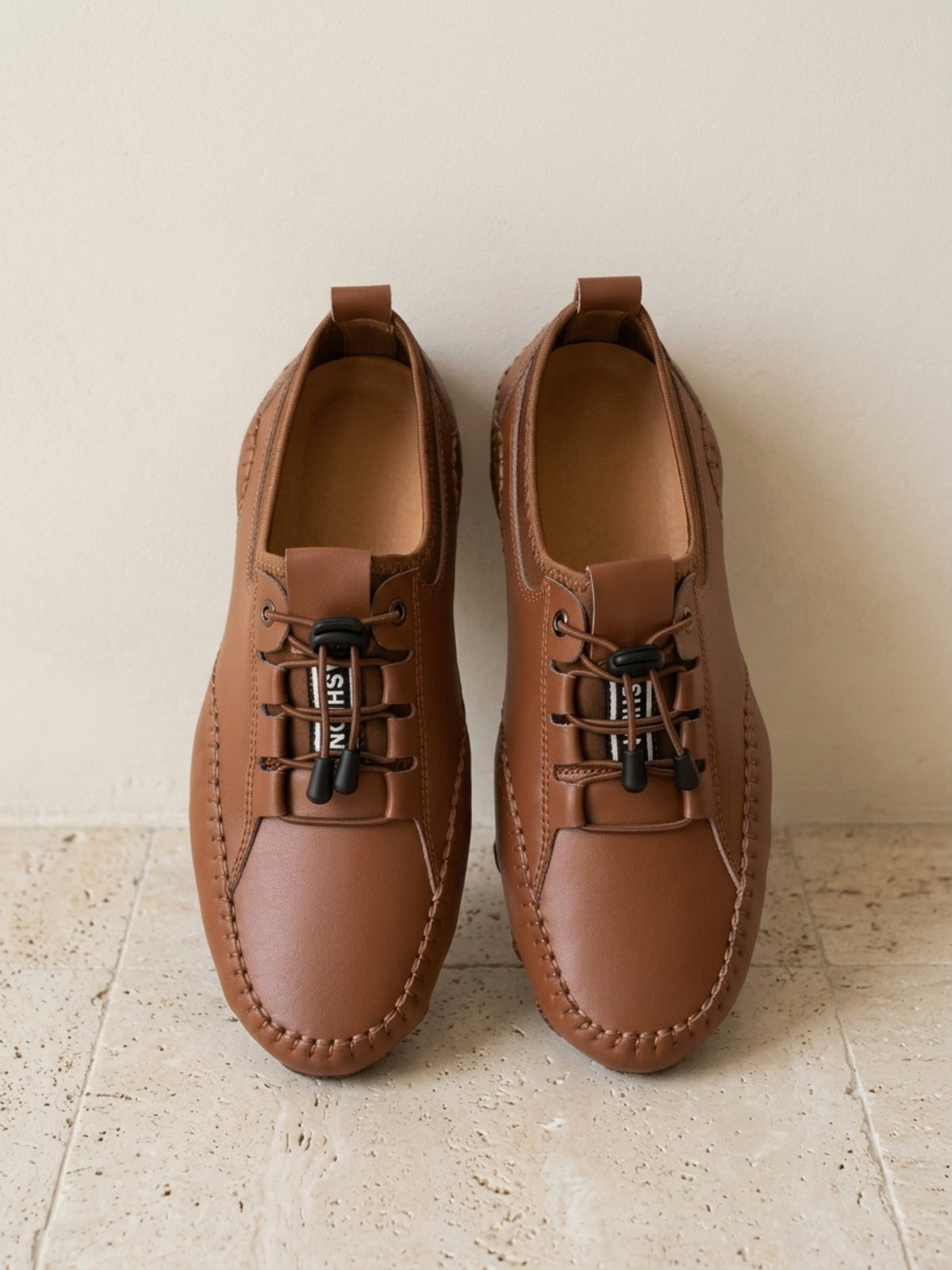 Marrom | Sapato social Bellinzona marrom – par visto de lado, foto de produto