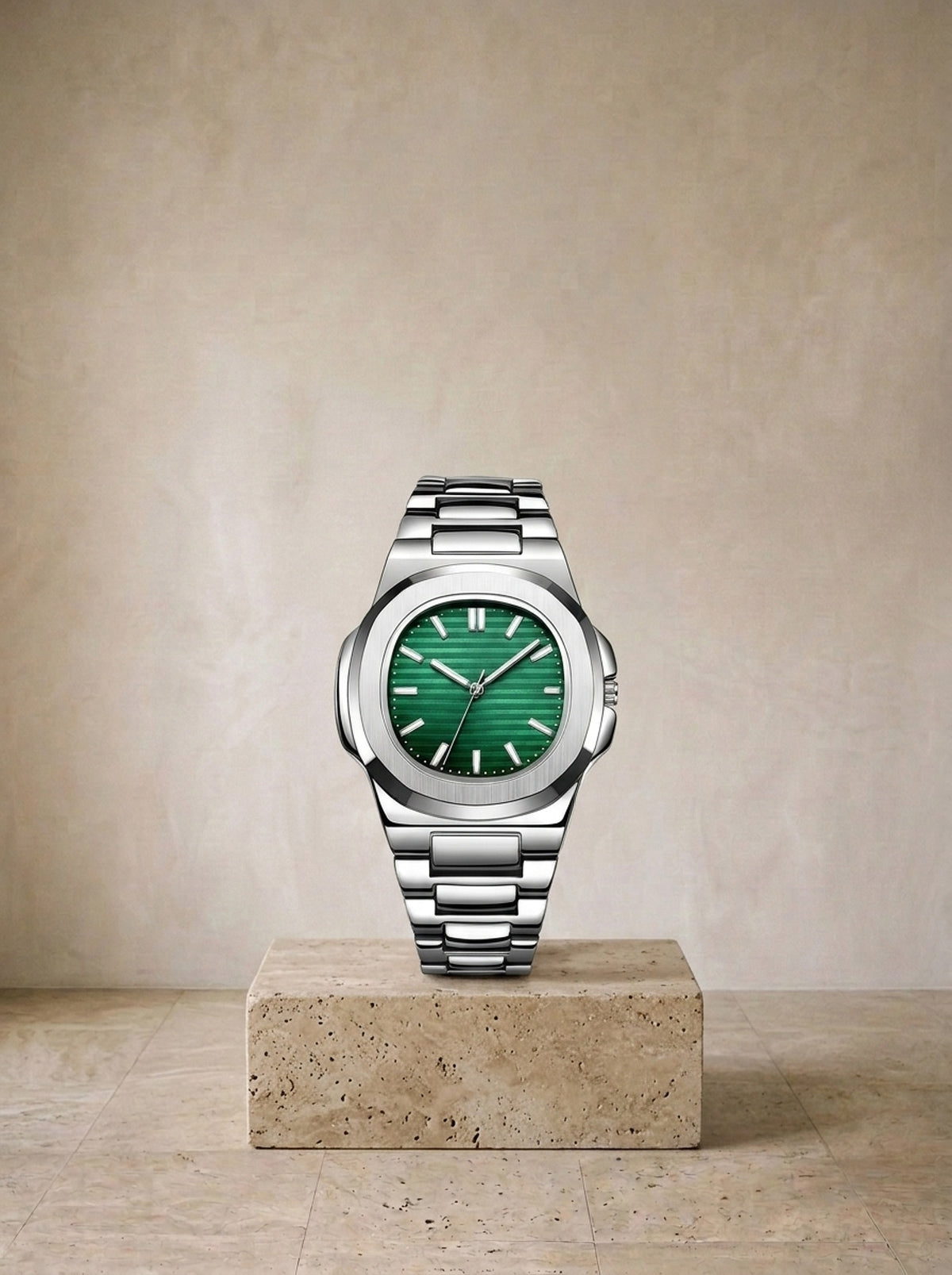 Verde | Relógio de pulso Bevagna verde – peça sozinha, foto de produto
