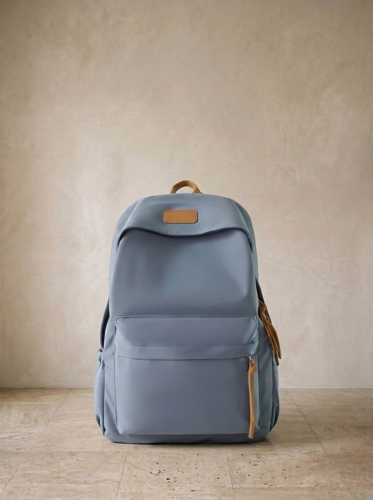 Azul | Mochila de nylon Bolsena azul – mochila sozinha, foto de produto