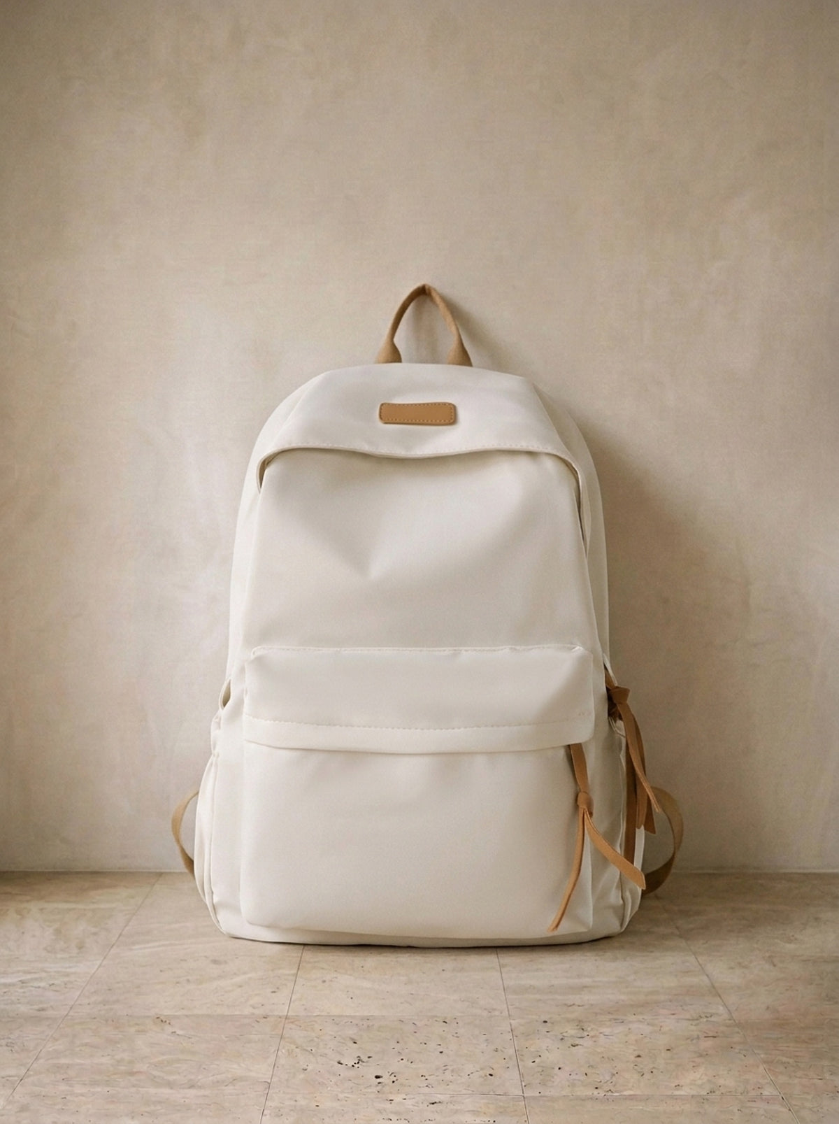 Branco | Mochila de nylon Bolsena branco – mochila sozinha, foto de produto