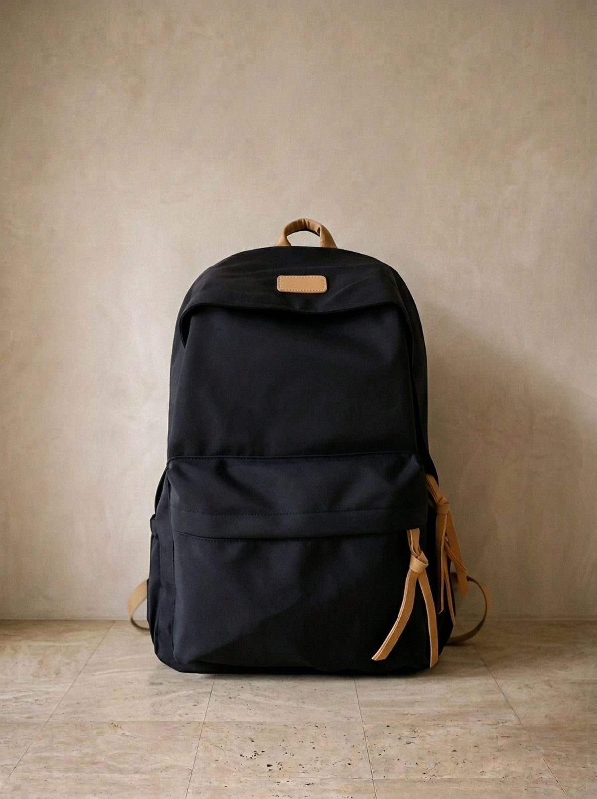Preto | Mochila de nylon Bolsena preto – mochila sozinha, foto de produto